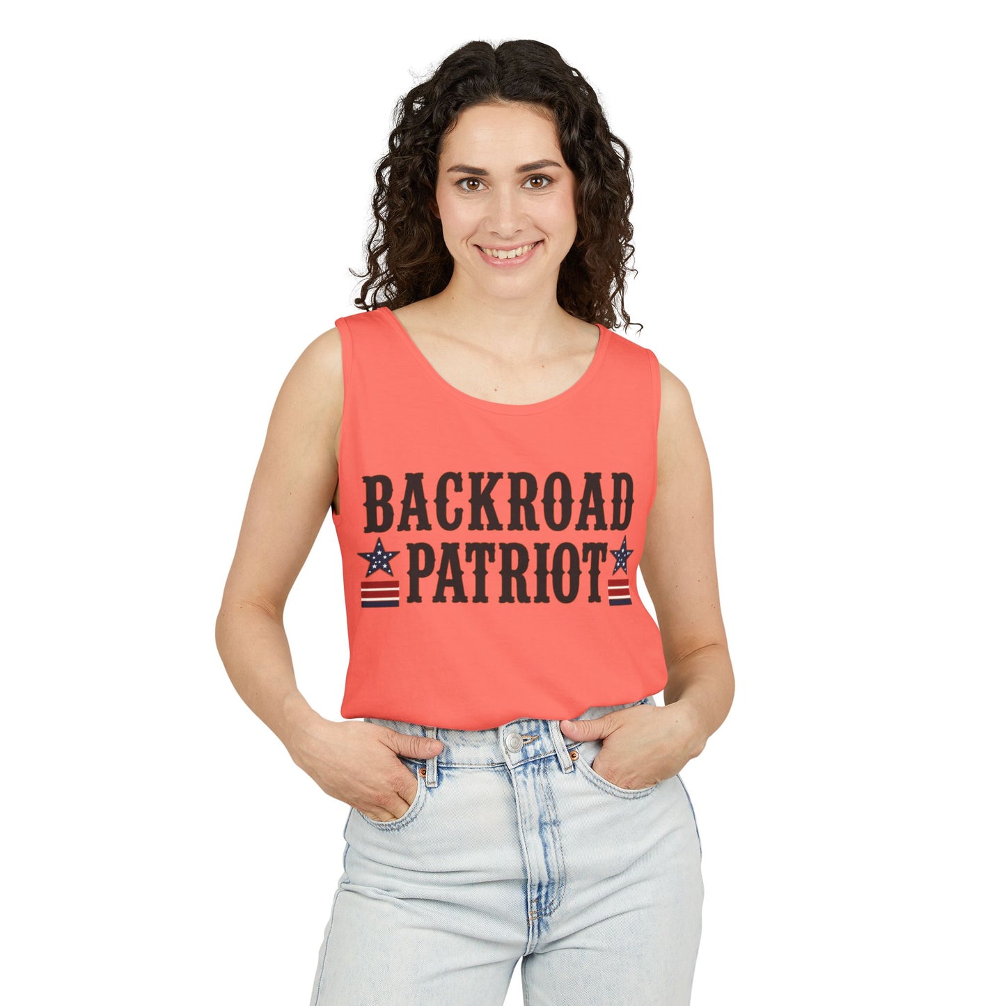 Backroad Patriot   Adult Unisex Tank Top  *ON SALE 25% OFF AT CHECKOUT!*