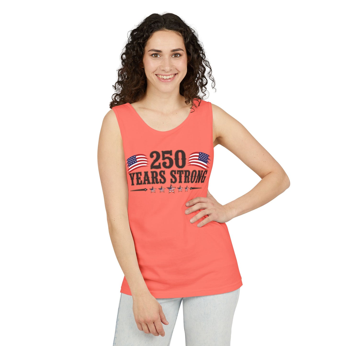 250 Years Strong   Adult Unisex Tank Top  *ON SALE 25% OFF AT CHECKOUT!*