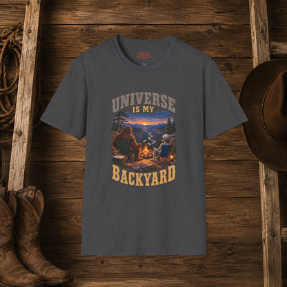 Universe Is My Backyard   Adult Size T-Shirt