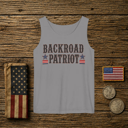 Backroad Patriot   Adult Unisex Tank Top