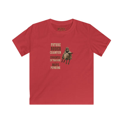 Future Rodeo Champ  Kids Size T-Shirts