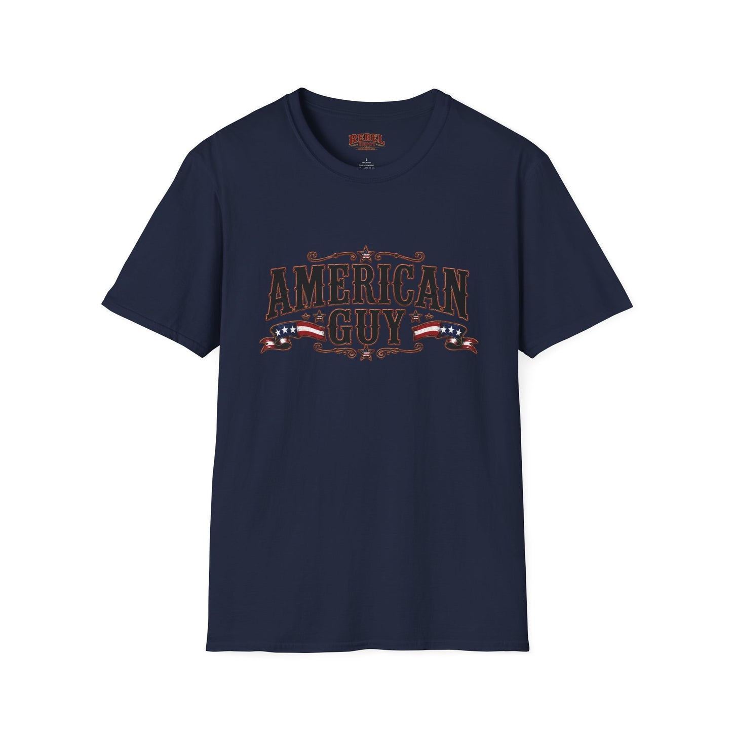 American Guy Patriot  Adult Size T-Shirt