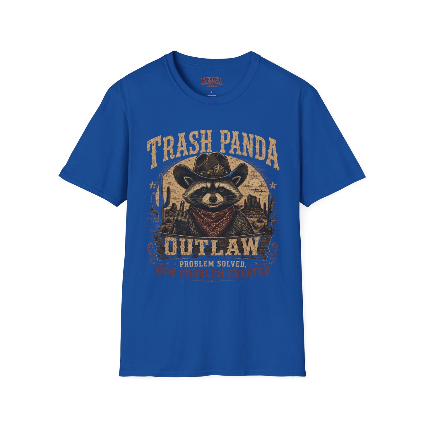 Trash Panda Outlaw (Offensive) Cowboy T-Shirt