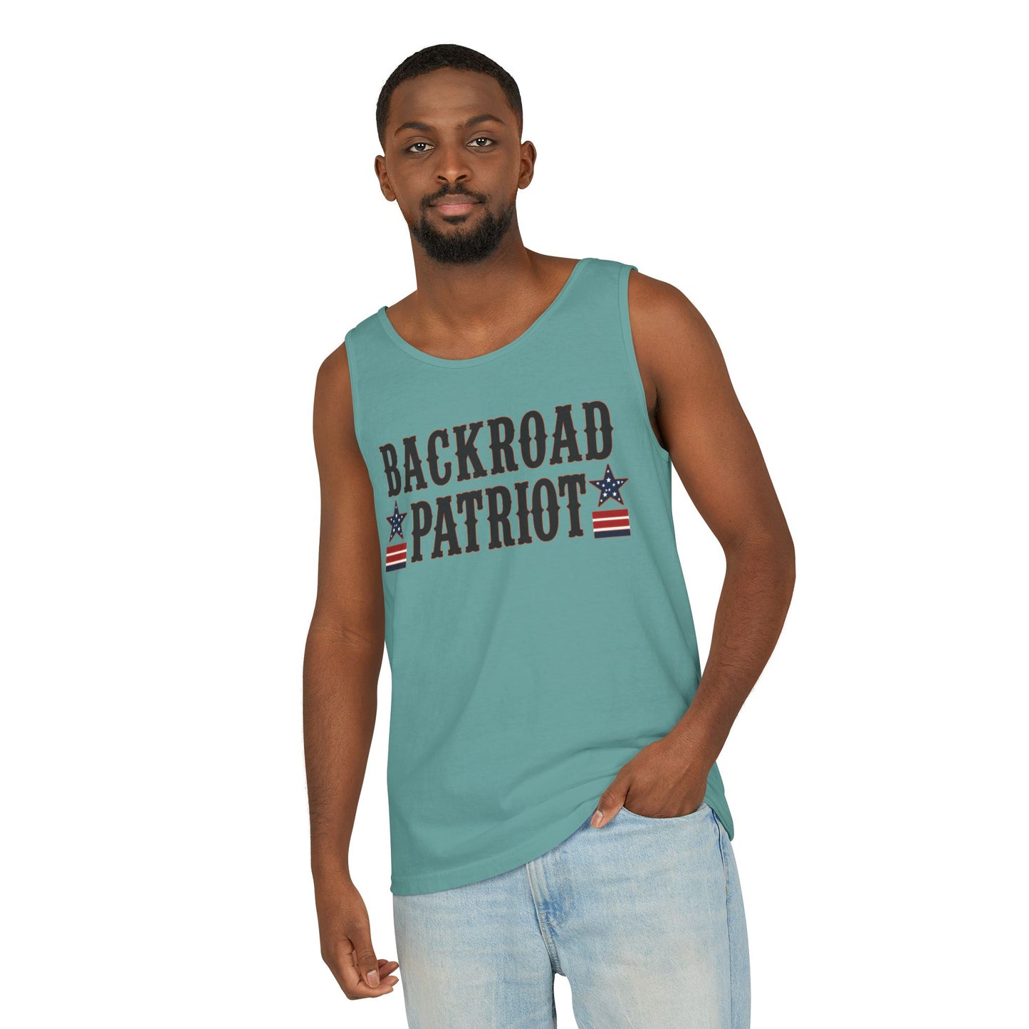 Backroad Patriot   Adult Unisex Tank Top  *ON SALE 25% OFF AT CHECKOUT!*