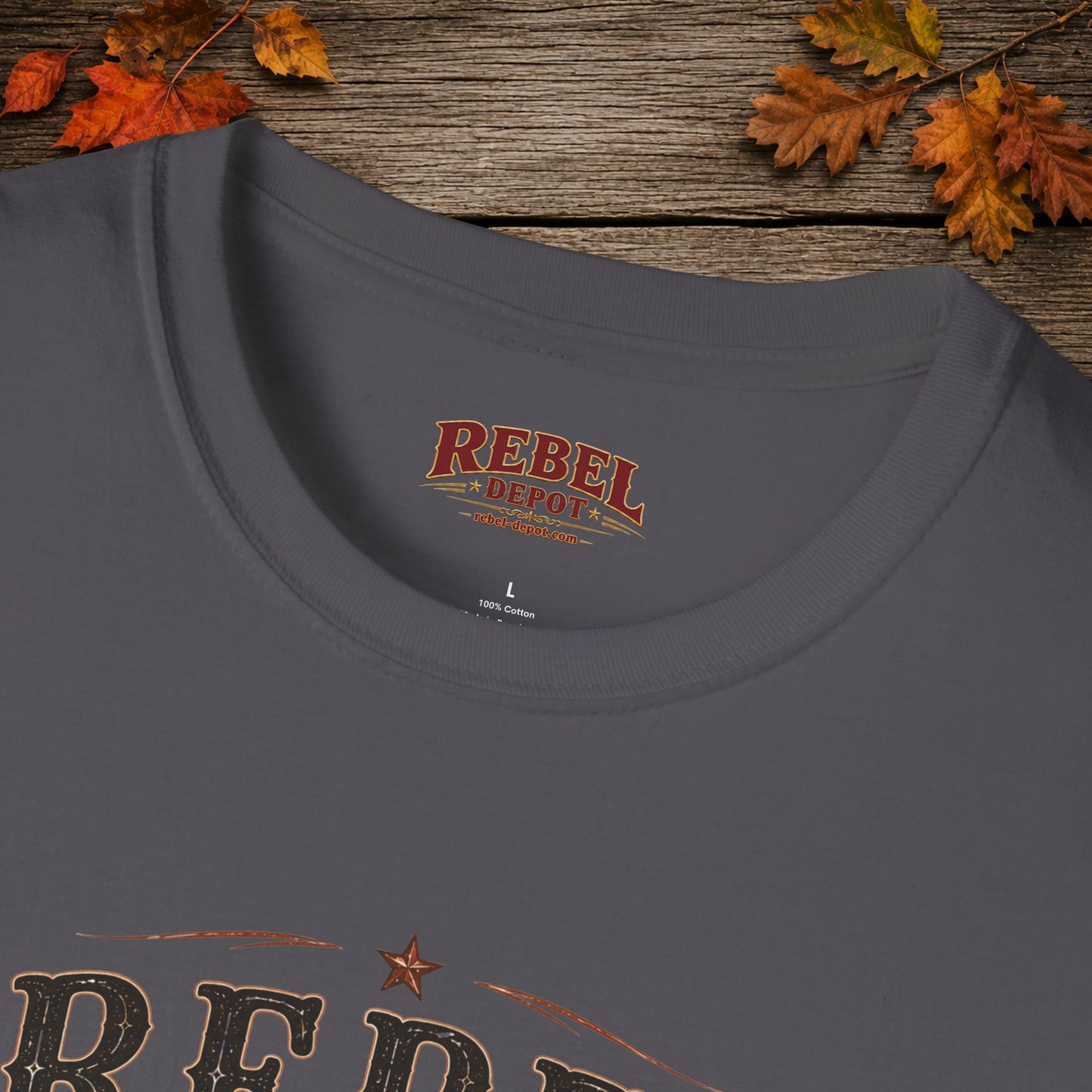 Rebel By Nature  Adult T-Shirt
