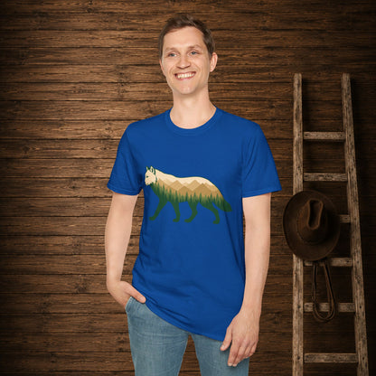 Wilderness Wolf  Adult Size T-Shirt