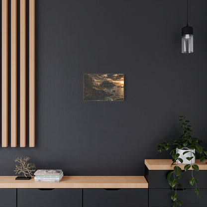 Cape Flattery Evening  Matte Canvas Art