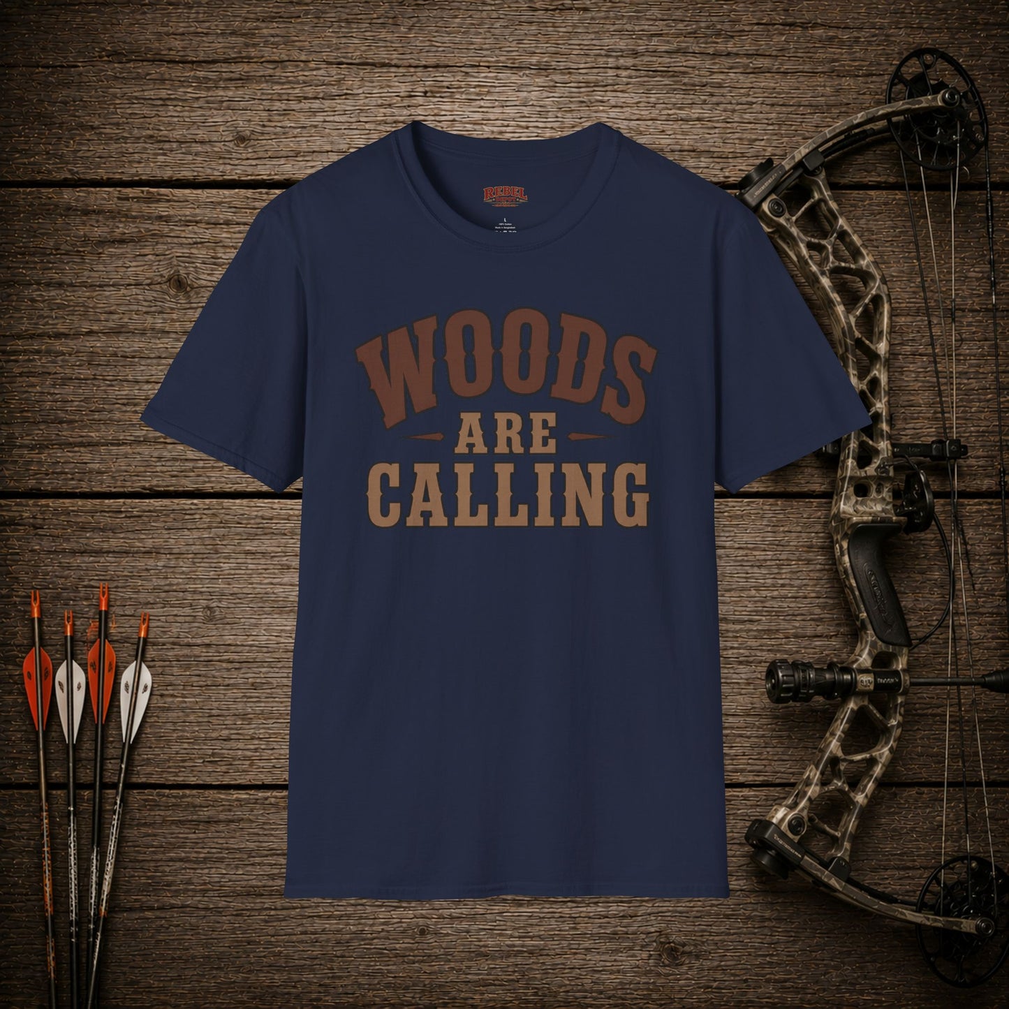 Woods Are Calling  Adult T-Shirt