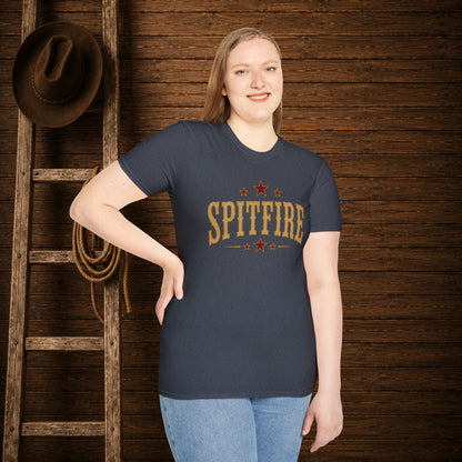 Spitfire Girl  Adult T-Shirt