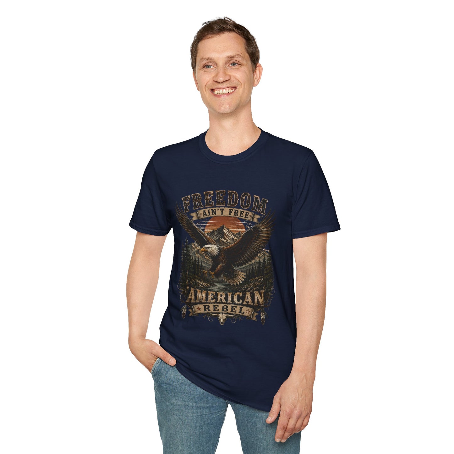 American Rebel Eagle Adult Size T-Shirt