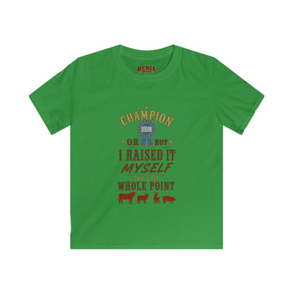 Champion or Not  Kids size T-Shirts