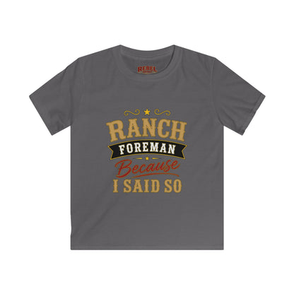 Ranch Foreman Kids T-Shirts