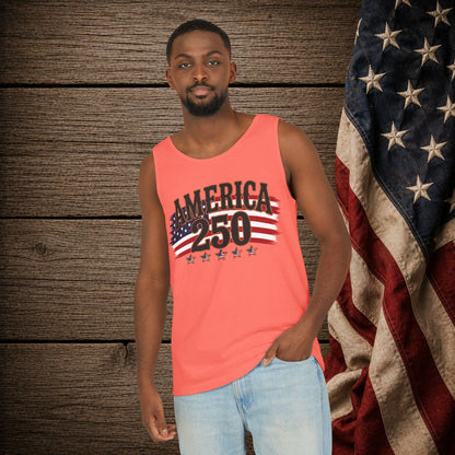 America 250   Adult Unisex Tank Top