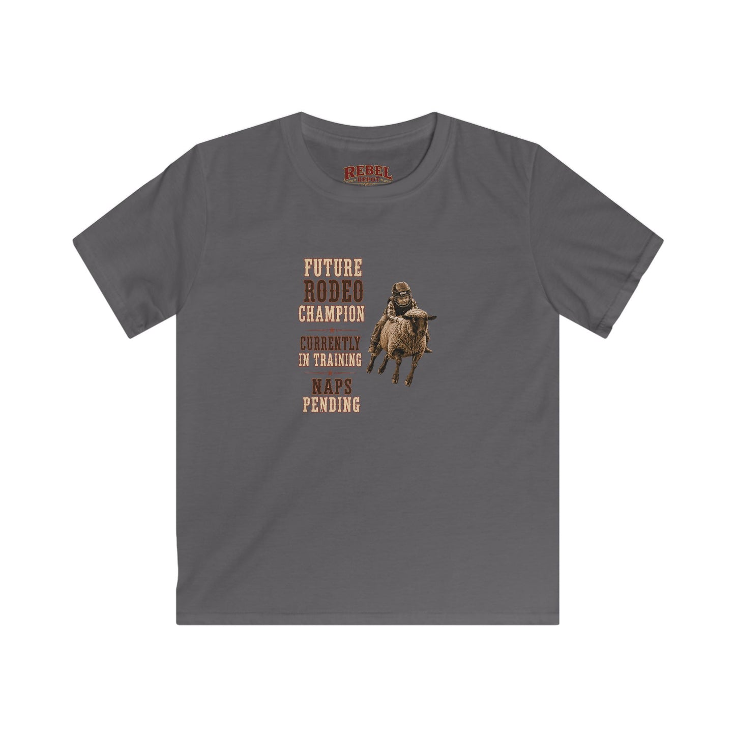 Future Rodeo Champ  Kids Size T-Shirts