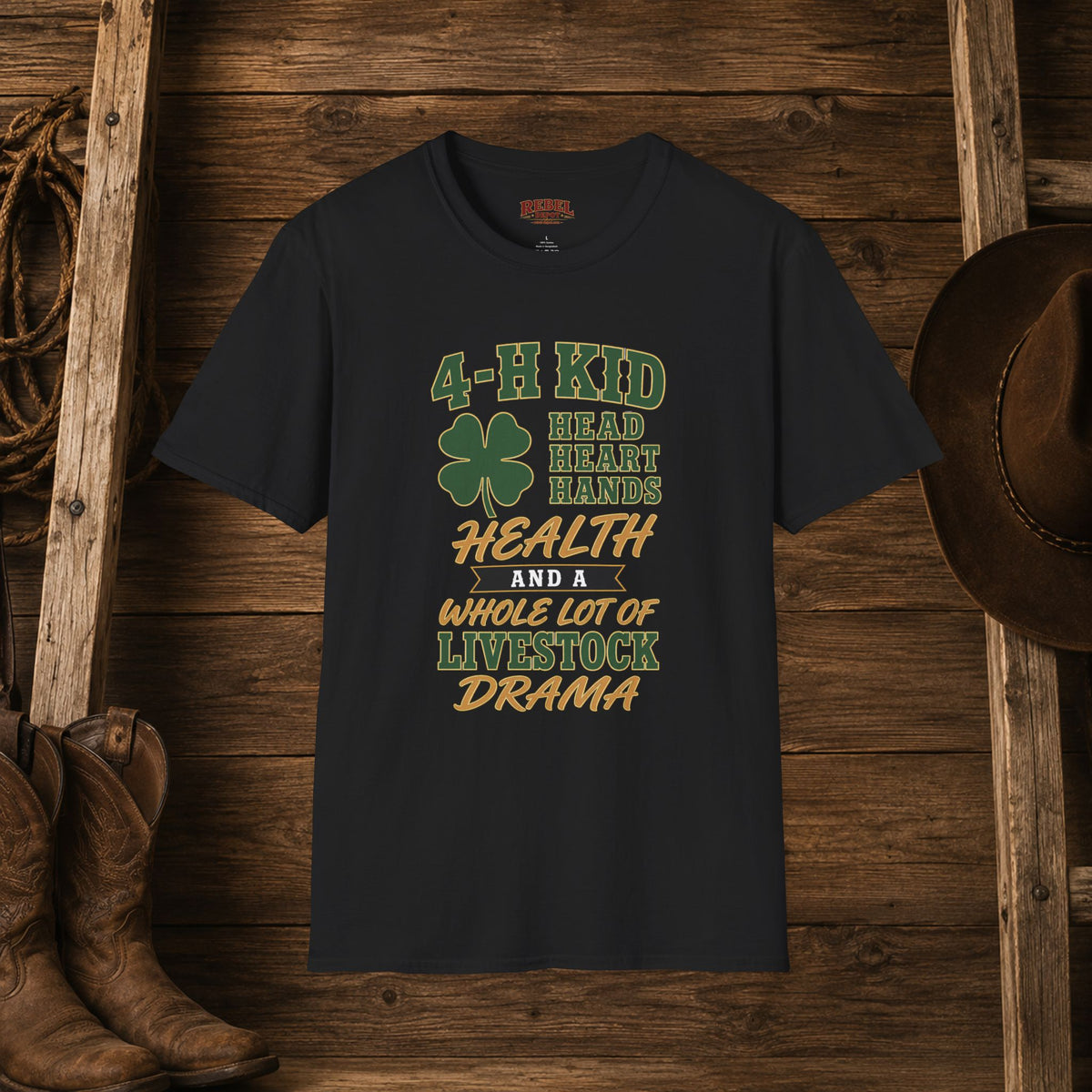 4-H Kid Drama  Adult Size T-Shirt