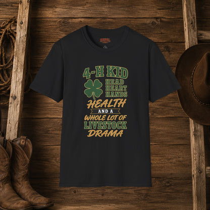 4-H Kid Drama  Adult Size T-Shirt