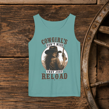 Cowgirls Reload  Adult Unisex Tank Top