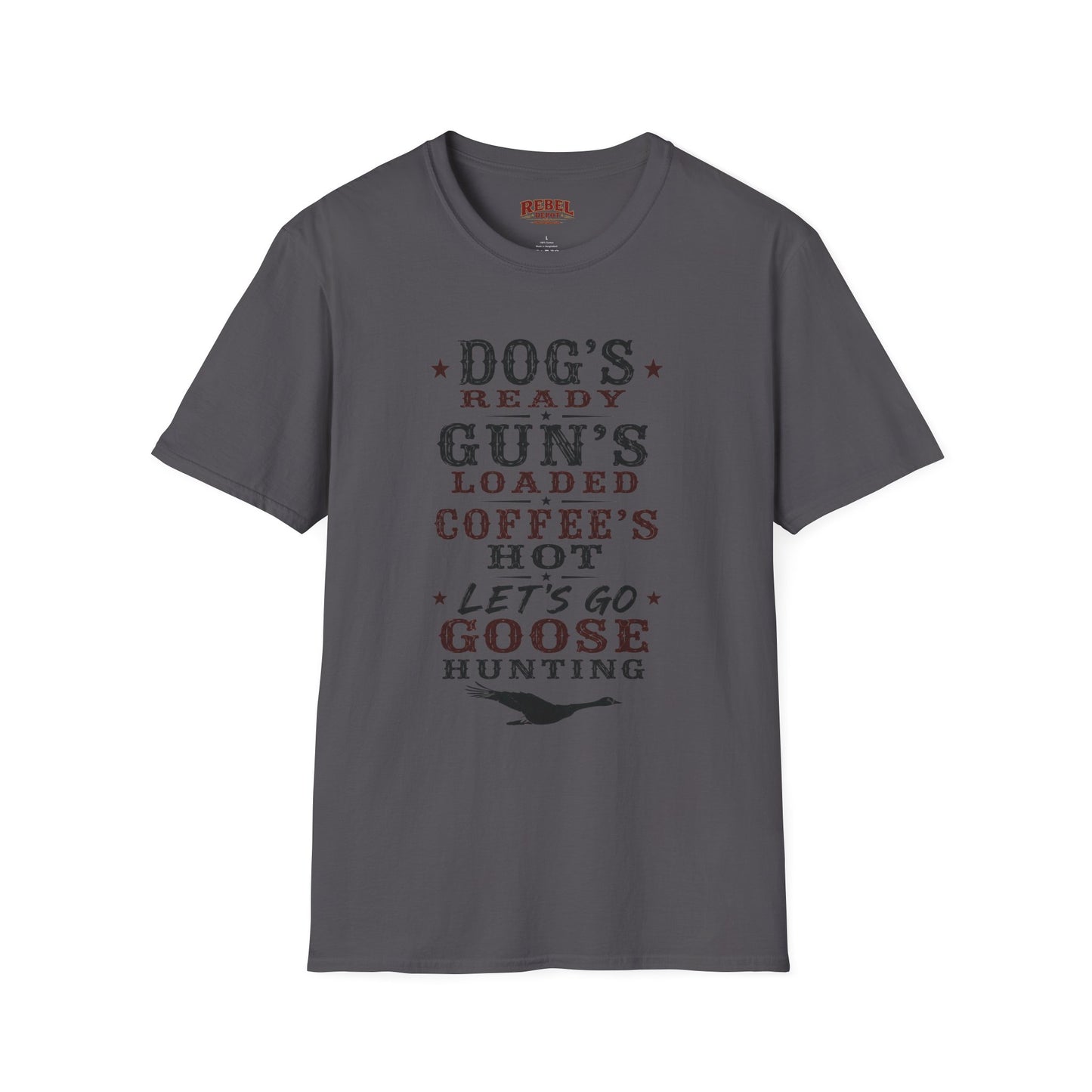 Dog Gun Goose  Adult Size T-Shirt