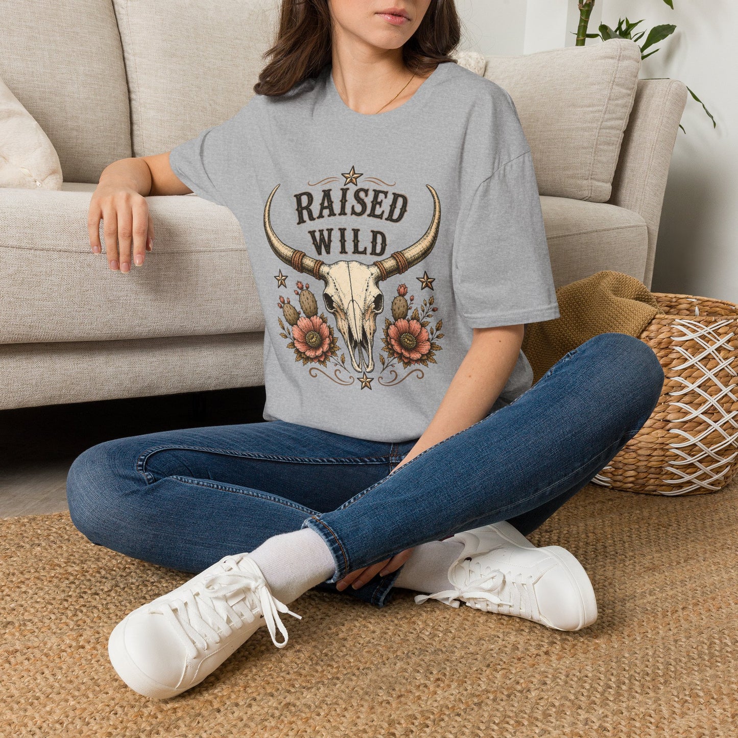 Raised Wild  Adult Size T-Shirt