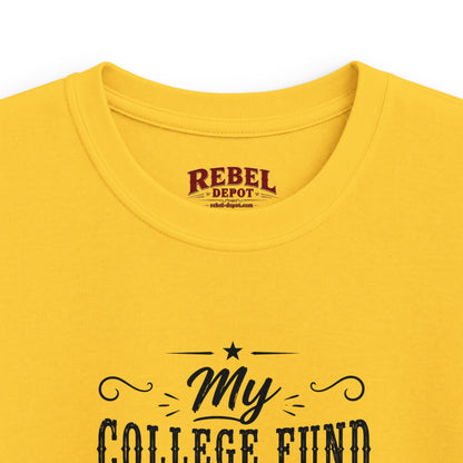 My College Fund   Kids size T-Shirts