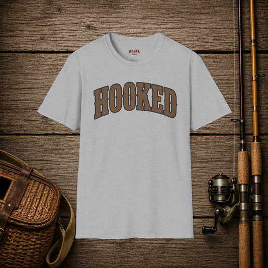 Hooked  Adult T-Shirt