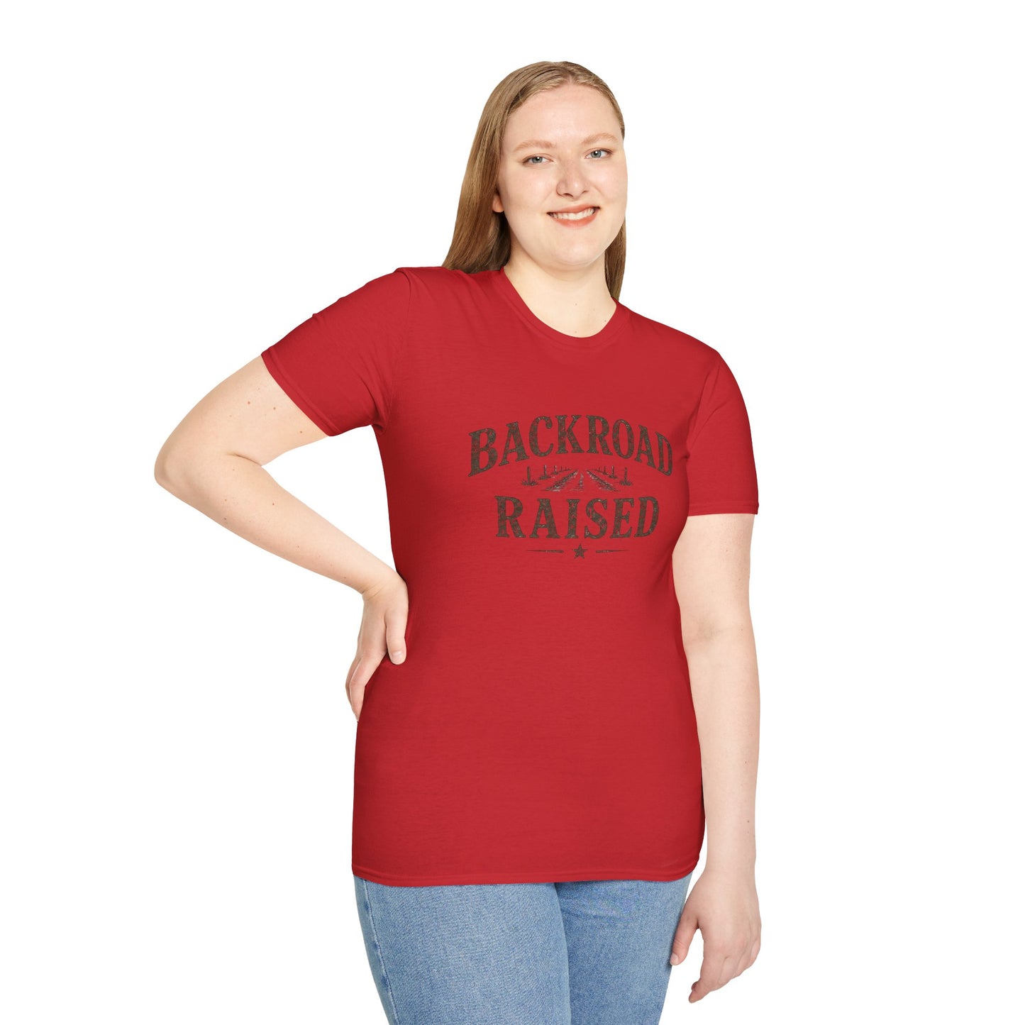 Backroad Raised Adult Size T-Shirt