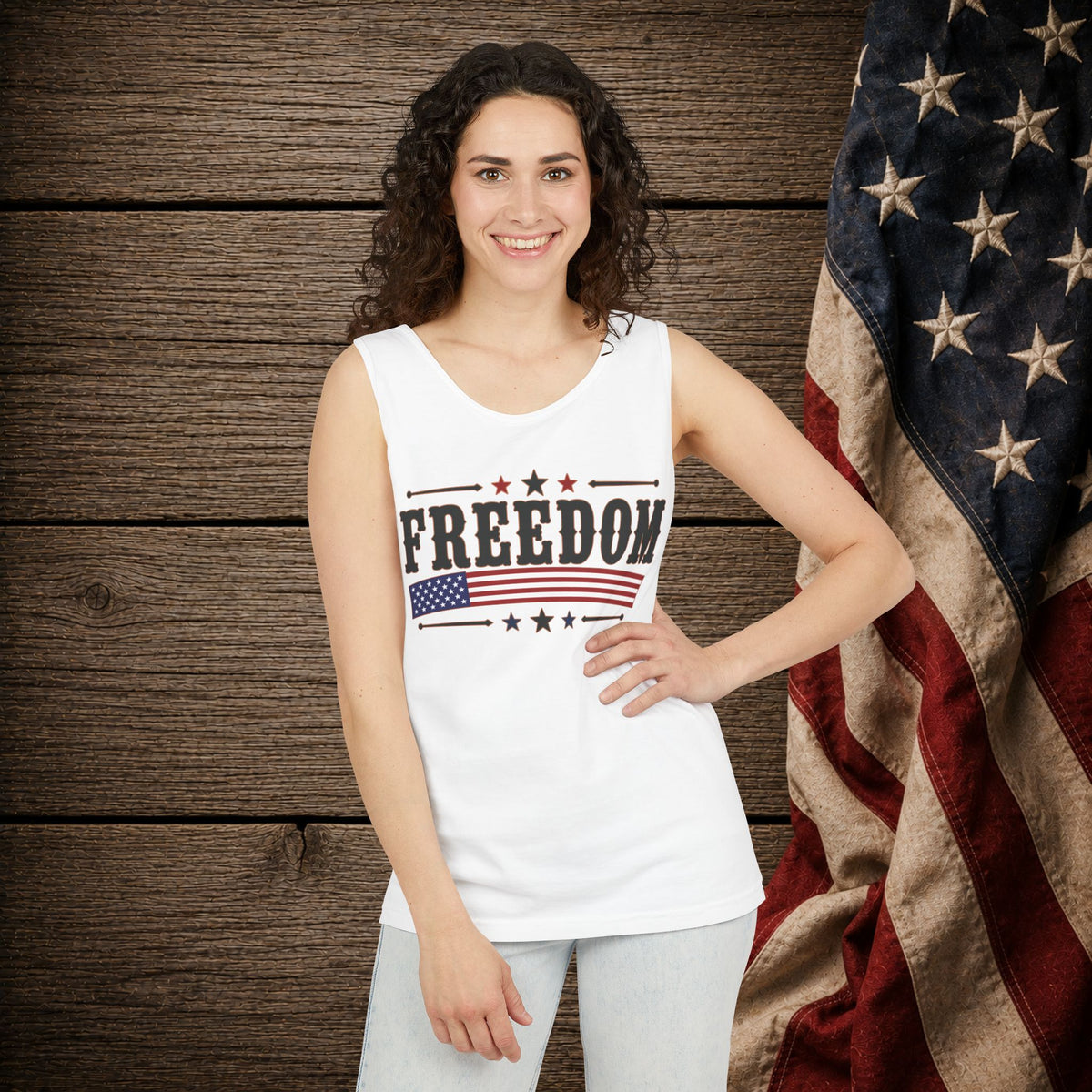 Freedom   Adult Unisex Tank Top