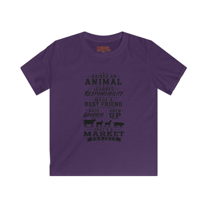 Market Project. Grew Up.   Kids Size T-Shirts