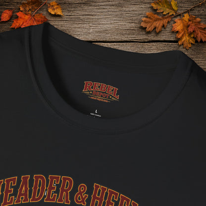 One Run Team Roping  Adult T-Shirt