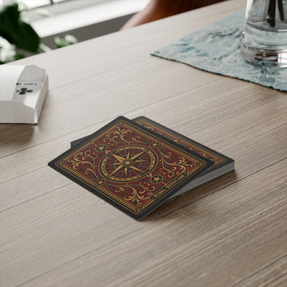 Compass Rose  Poker Cards