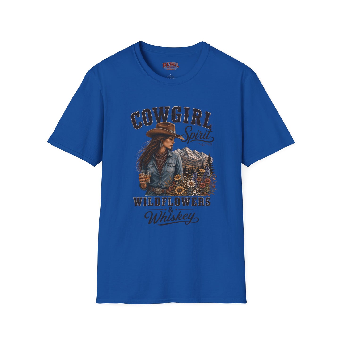 Cowgirl Spirit   Adult Size T-Shirt