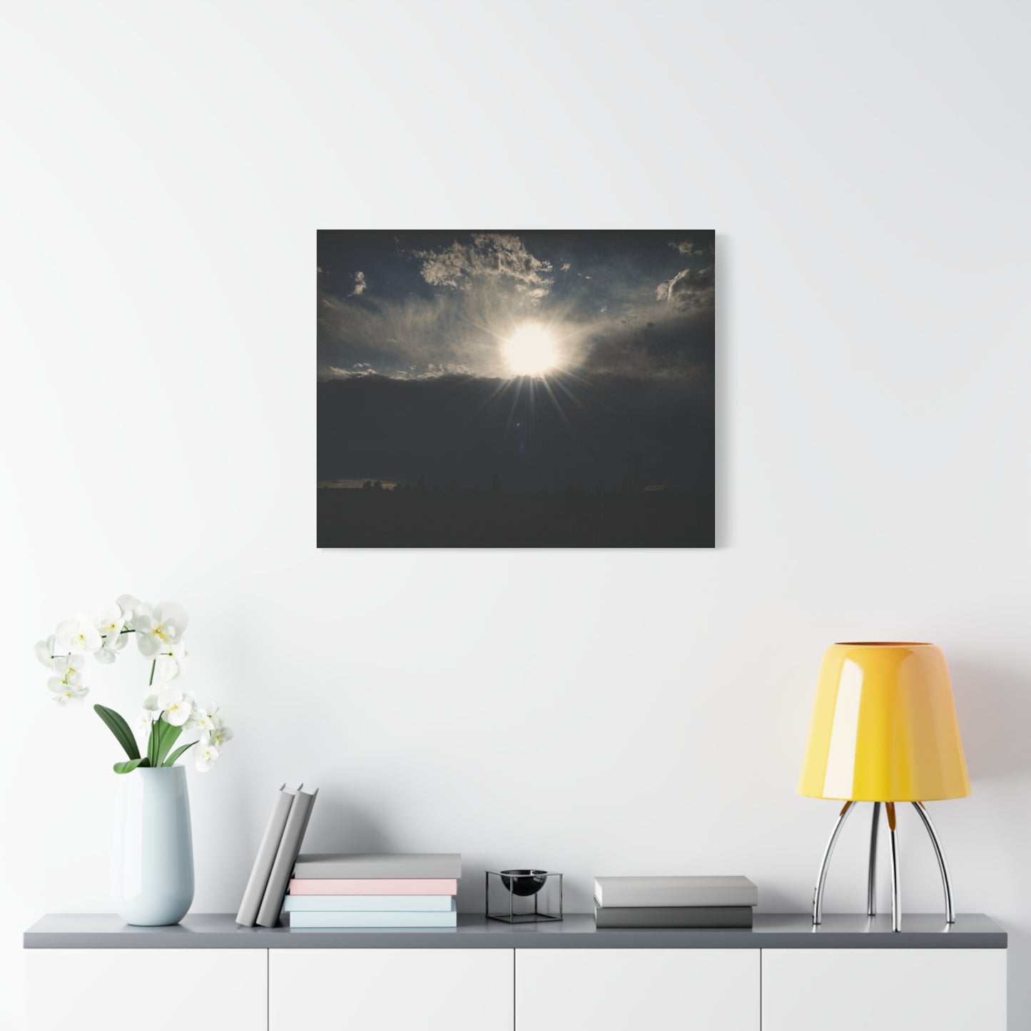 Farm Sunray Matte Canvas Art