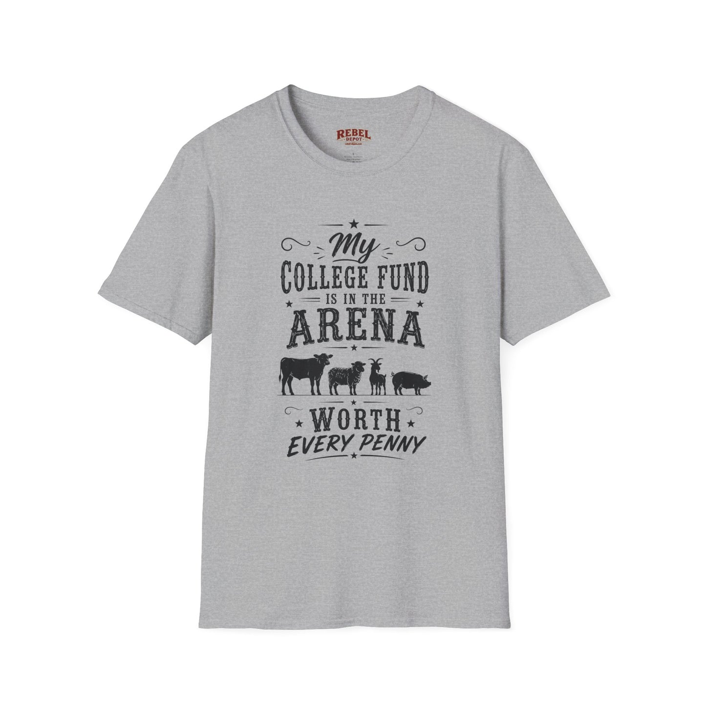 My College Fund  Adult Size T-Shirt