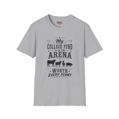 My College Fund  Adult Size T-Shirt