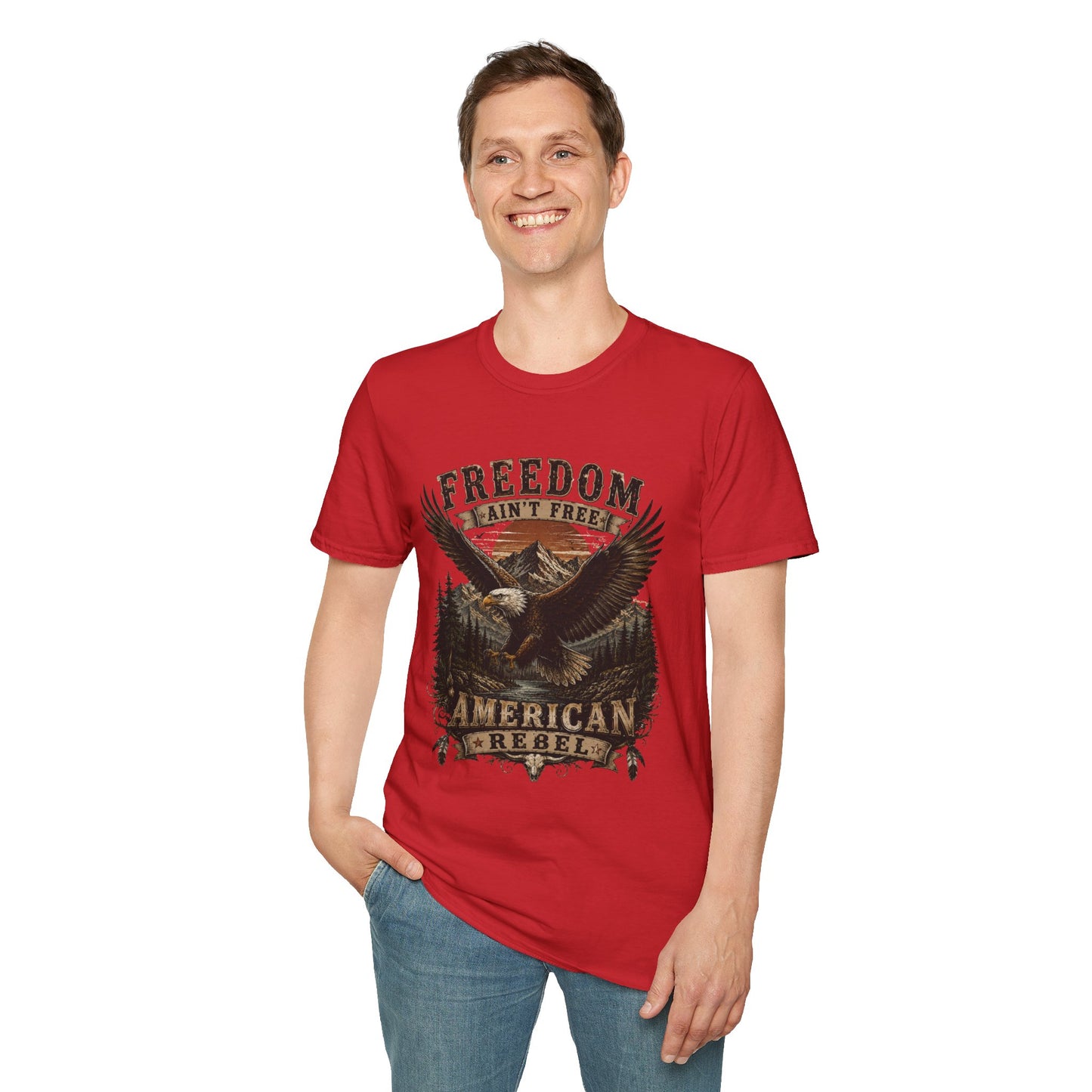 American Rebel Eagle Adult Size T-Shirt