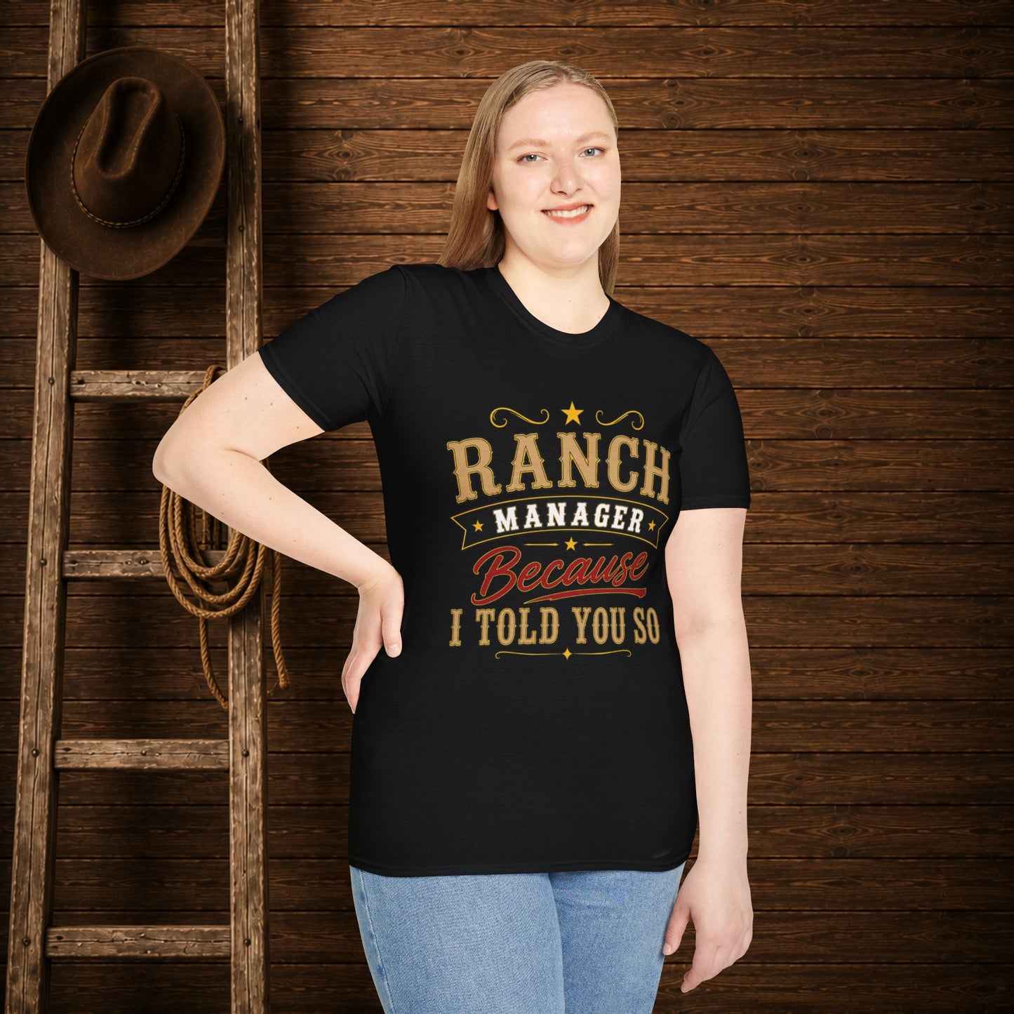 Ranch Manager  Adult Size T-Shirt