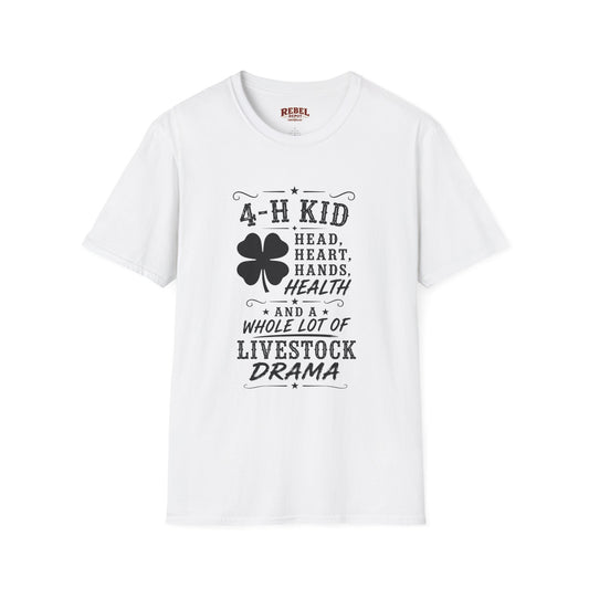 4-H Kid Drama Adult Size T-Shirt