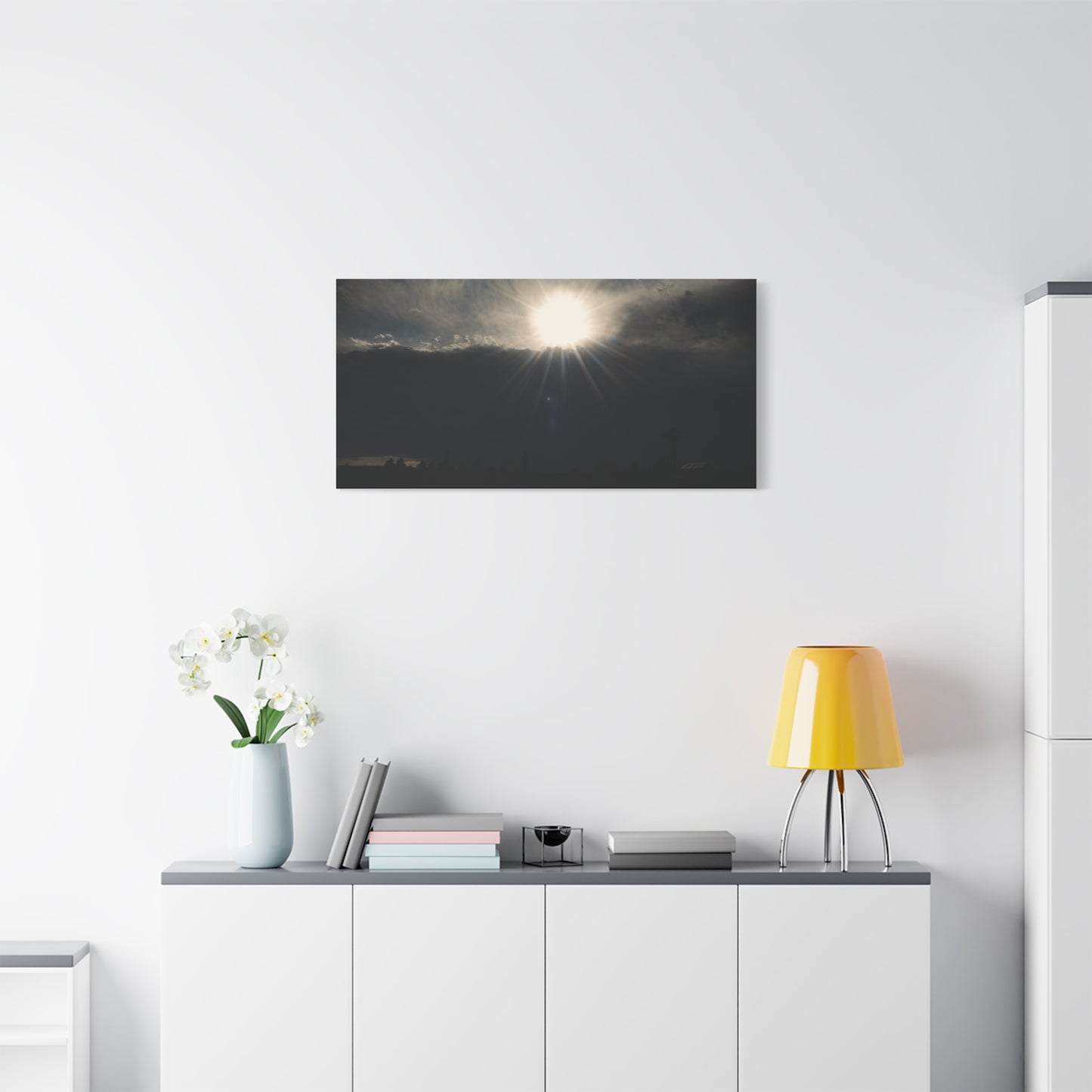 Farm Sunray Matte Canvas Art