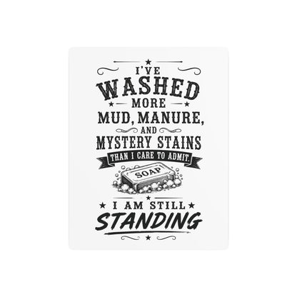 I've Washed  Metal Art Sign