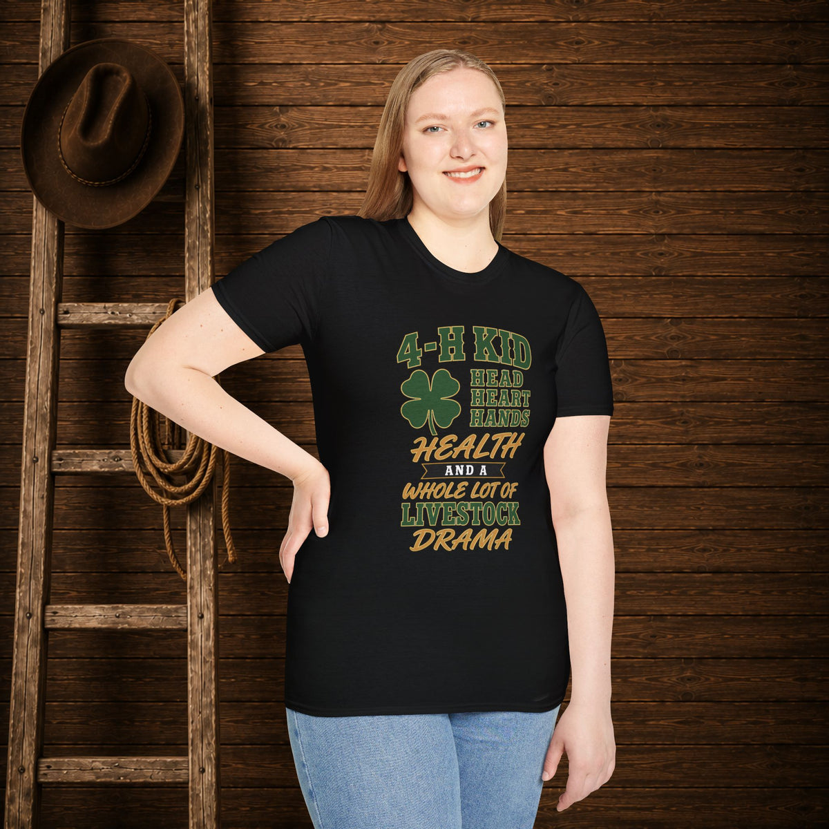4-H Kid Drama  Adult Size T-Shirt