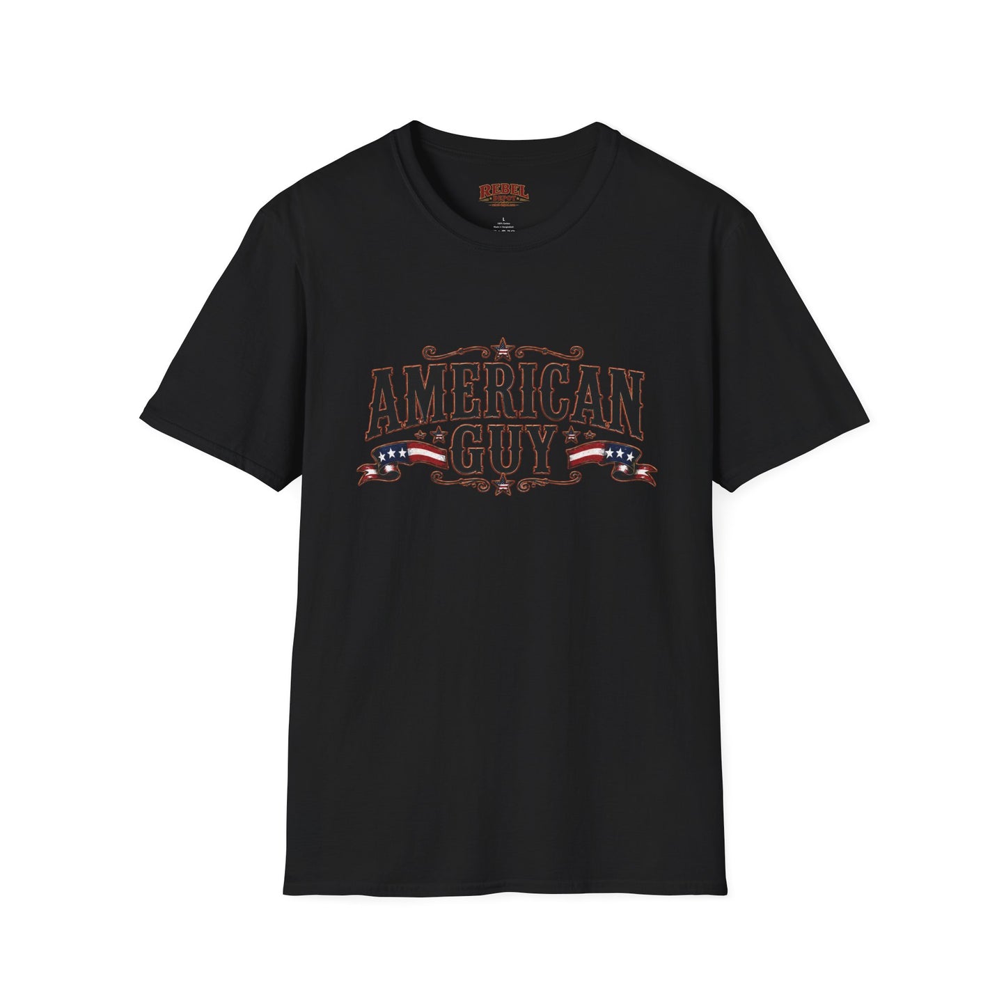 American Guy Patriot  Adult Size T-Shirt