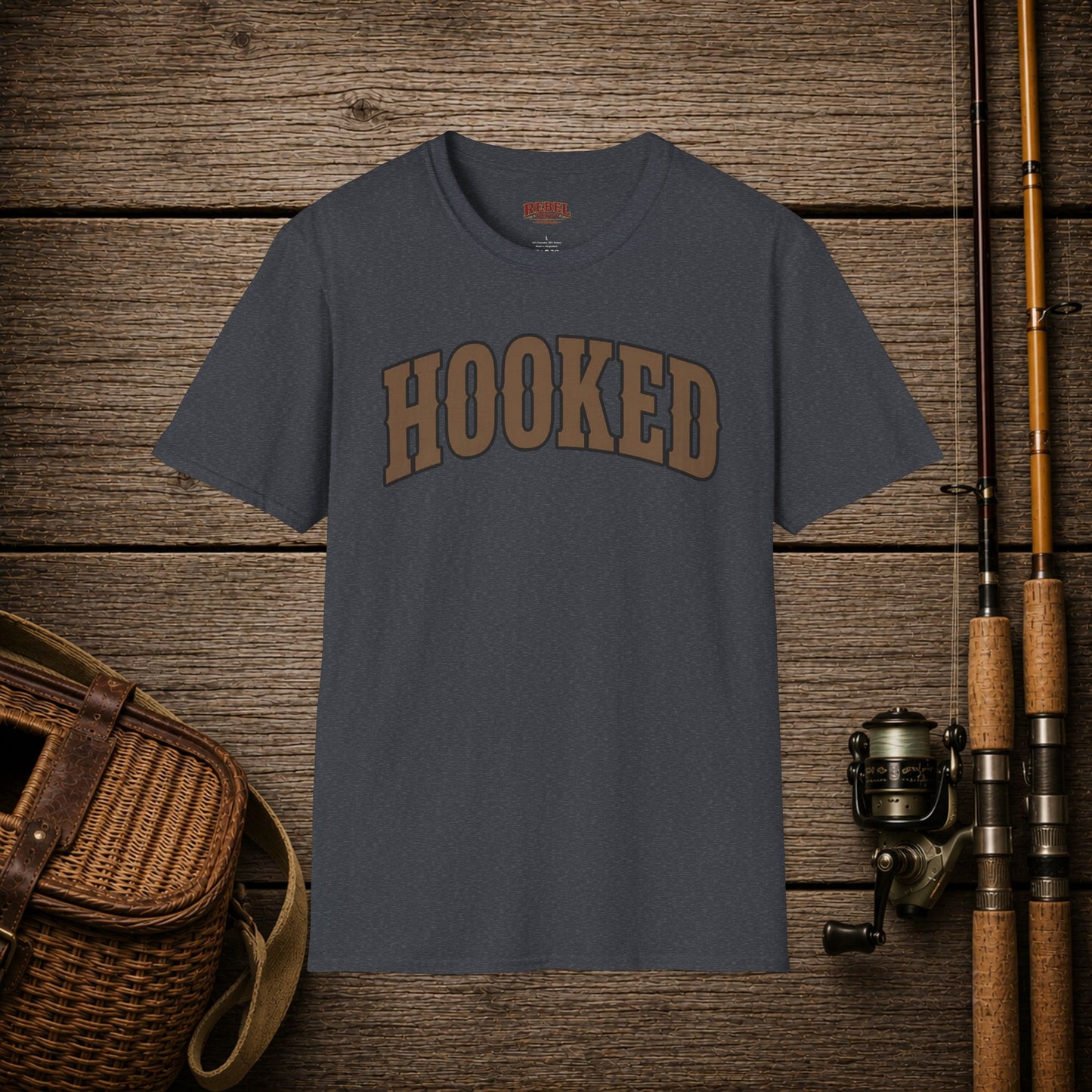 Hooked  Adult T-Shirt