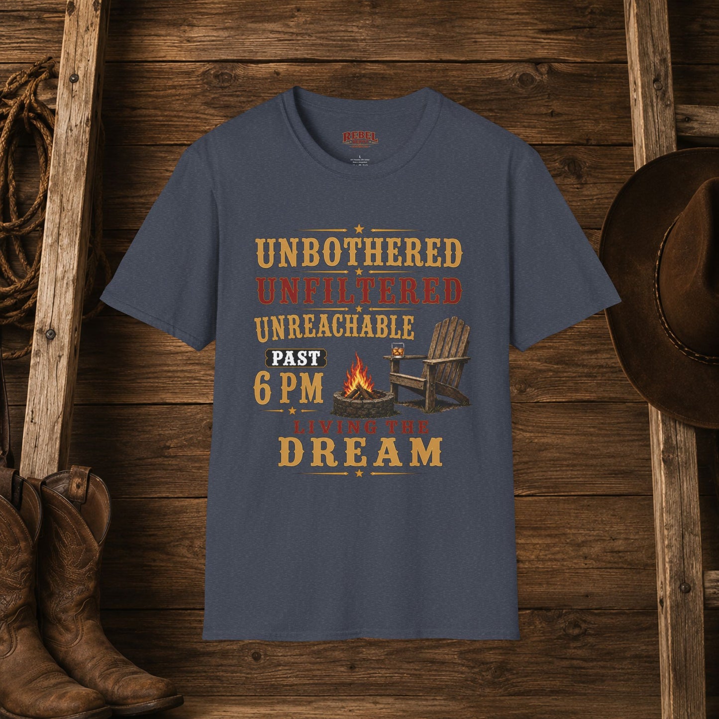 Living The Dream  Adult Size T-Shirt