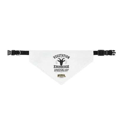 Goat Specialist  Clip-on Pet Bandana