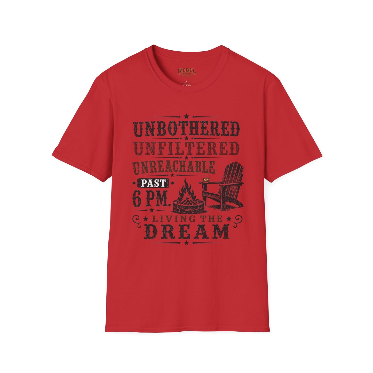Living The Dream  Adult Size T-Shirt