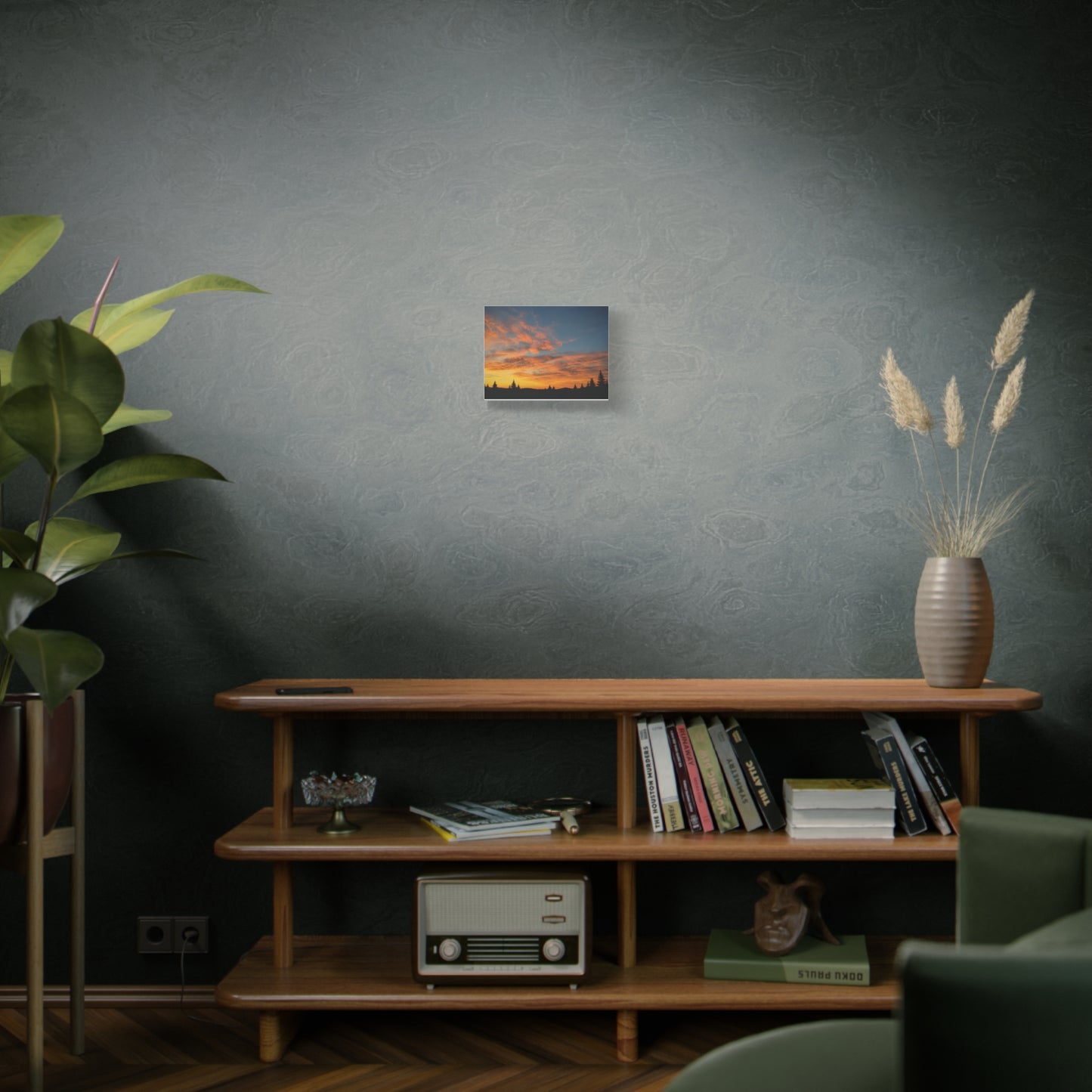 Country Sunrise  Matte Canvas Art