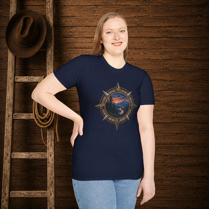 Compass Wilderness   Adult Size T-Shirt