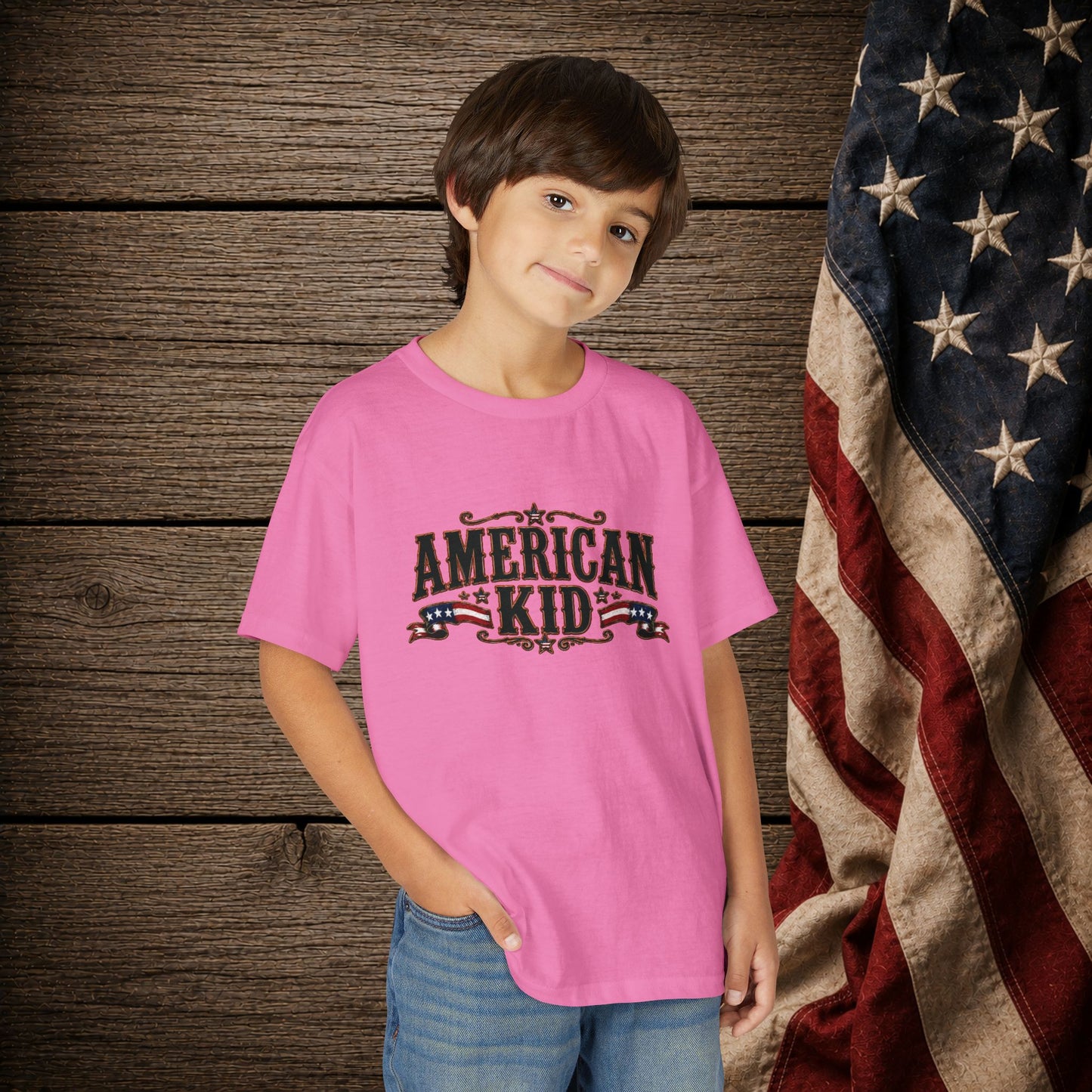 American Kid Patriot  Youth T-Shirt