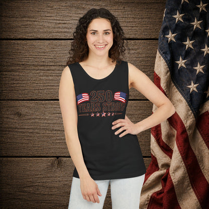 250 Years Strong   Adult Unisex Tank Top