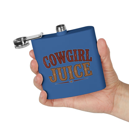 Cowgirl Juice  Stainless Steel Flask, 6oz